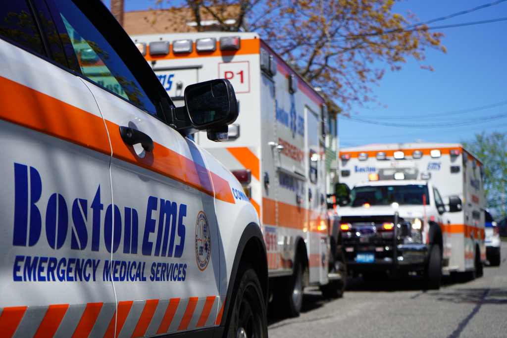 Rock Thrown at Ambulance Near Boston Homeless Encampment - JEMS