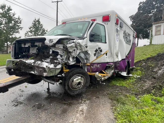 Three Hurt When PA Ambulance Hit By Pickup Truck - JEMS: EMS, Emergency ...