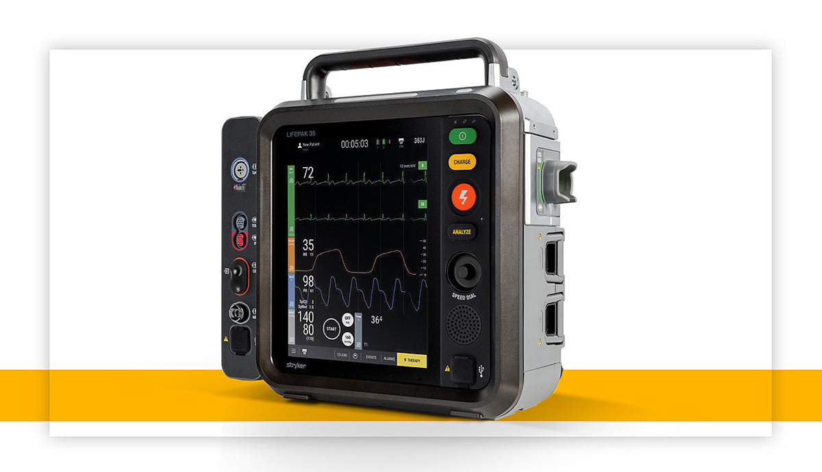 Stryker Releases LIFEPAK 35 Monitor / Defibrillator - JEMS: EMS ...